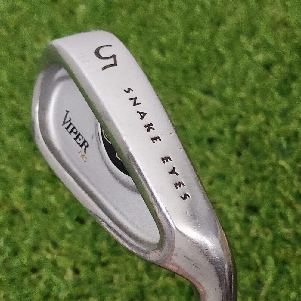 Snake Eyes Viper MS Single 5 Iron Stiff Flex Steel Shaft Right Handed 38.5” - Picture 2 of 12